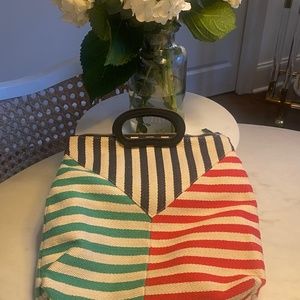 Clare V. Marcelle Multicolor, Mariner Patchwork Bag